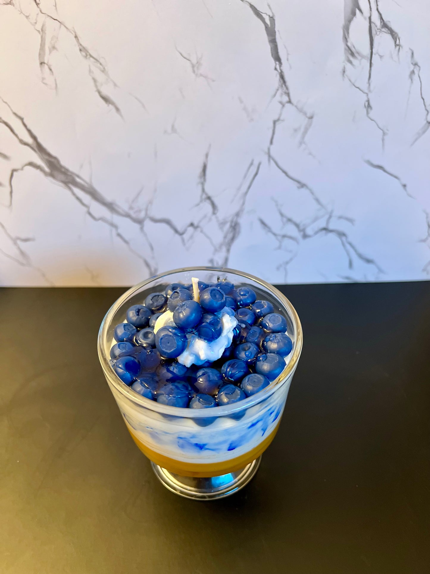 Delicious Blueberry Cheesecake Dessert Candle 8 oz