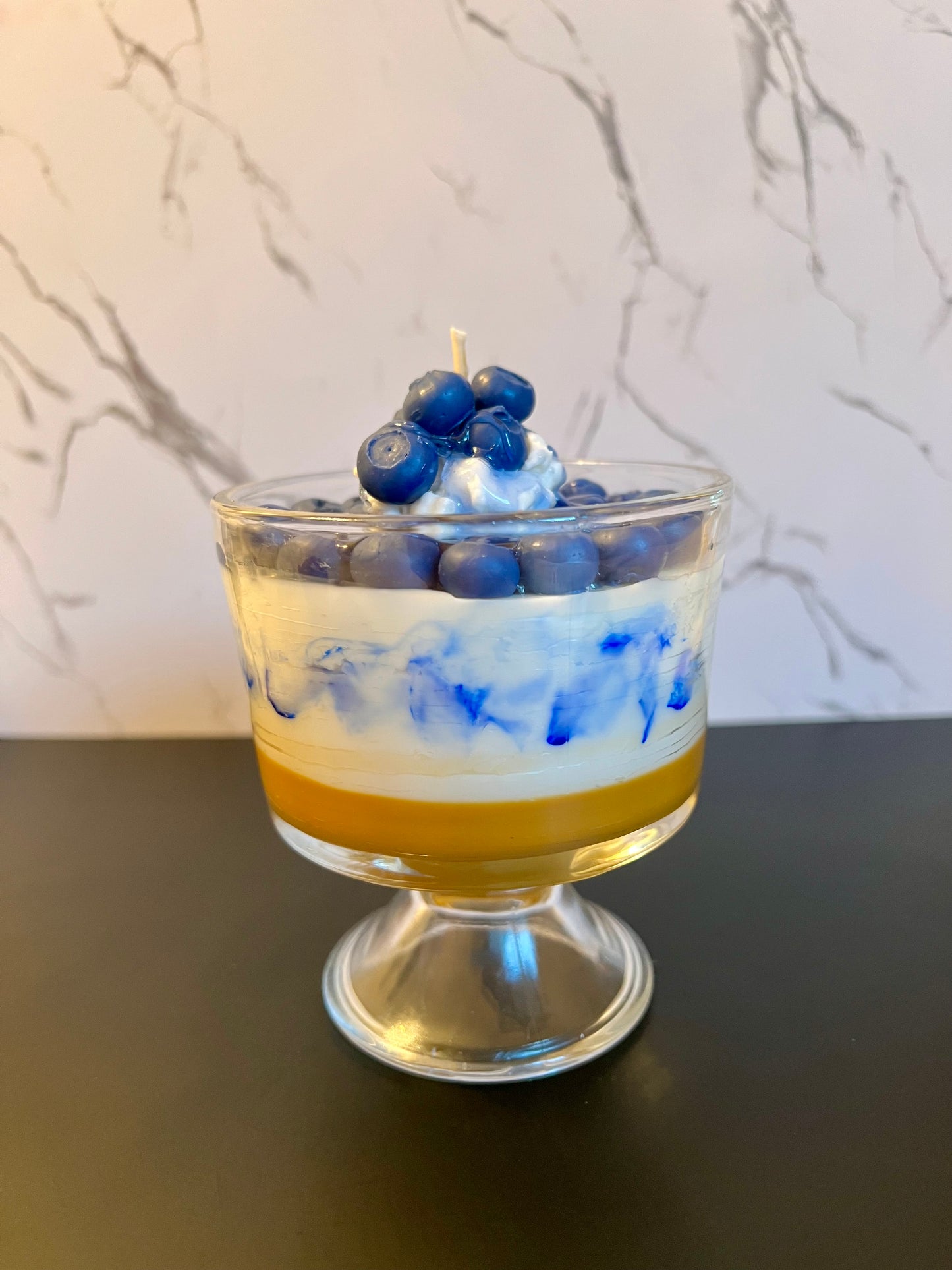Delicious Blueberry Cheesecake Dessert Candle 8 oz
