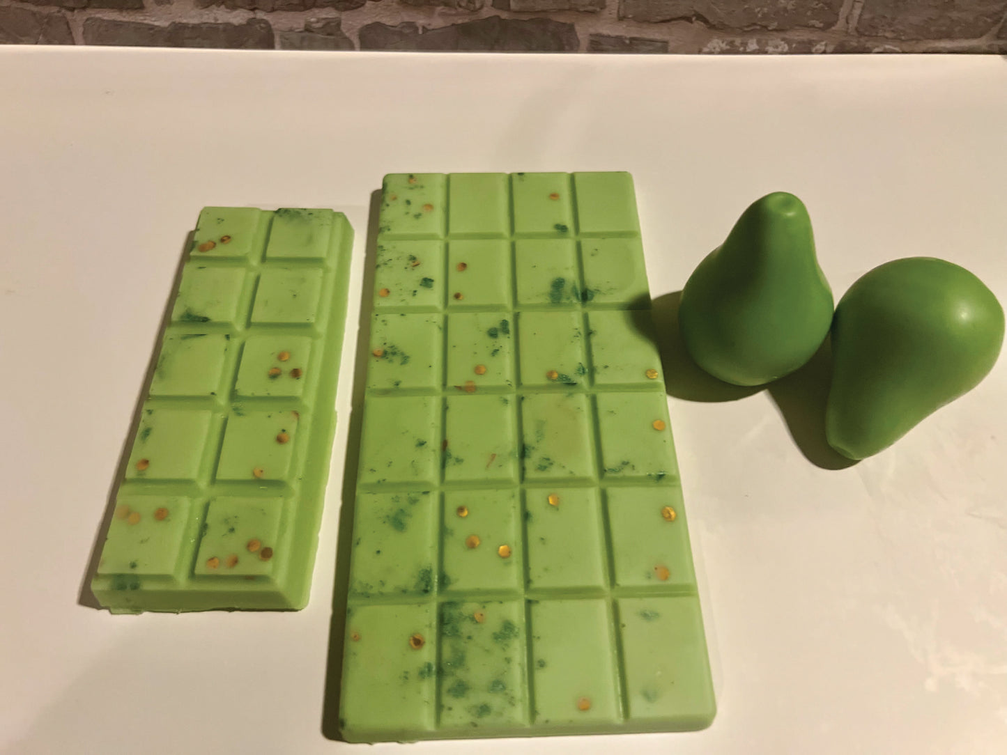 Brandy Pears Dessert Wax Melts, 1.94 oz Small Bar + 2 More Options