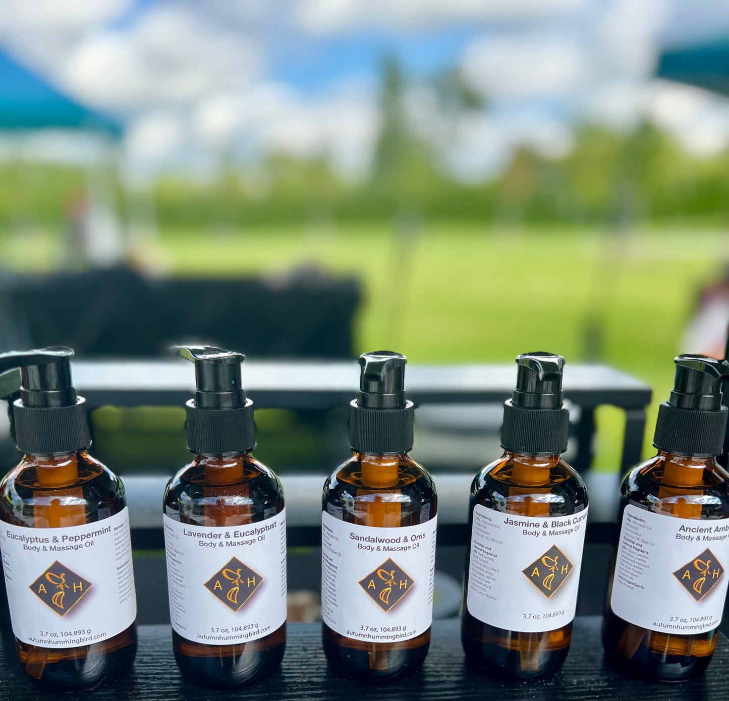 Massage Oil - 6 Different Aromas