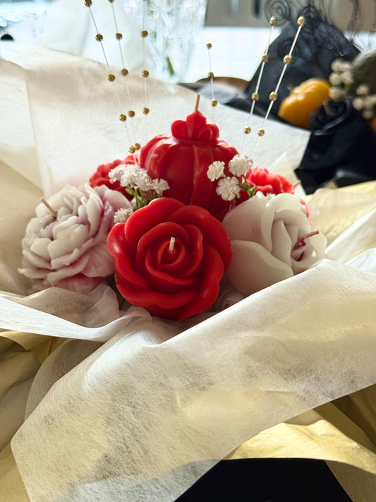 For Her Flower Bouquet Candle