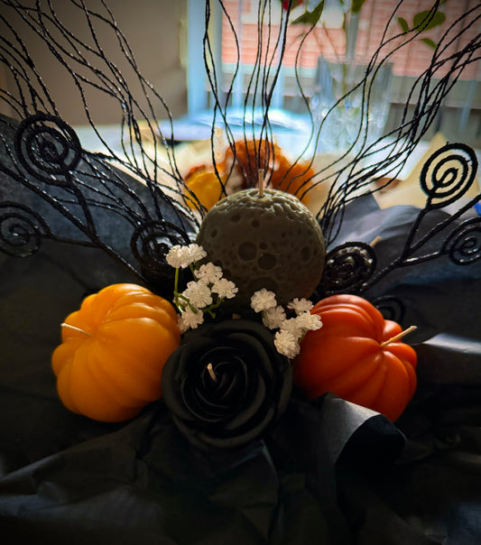 Major Holidays Flower Bouquet Candles
