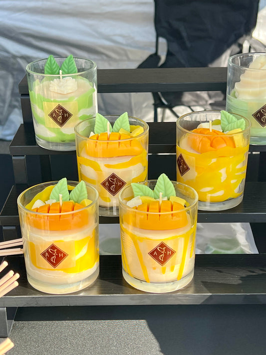 Mango Coconut Dessert Candle, 7.4 oz