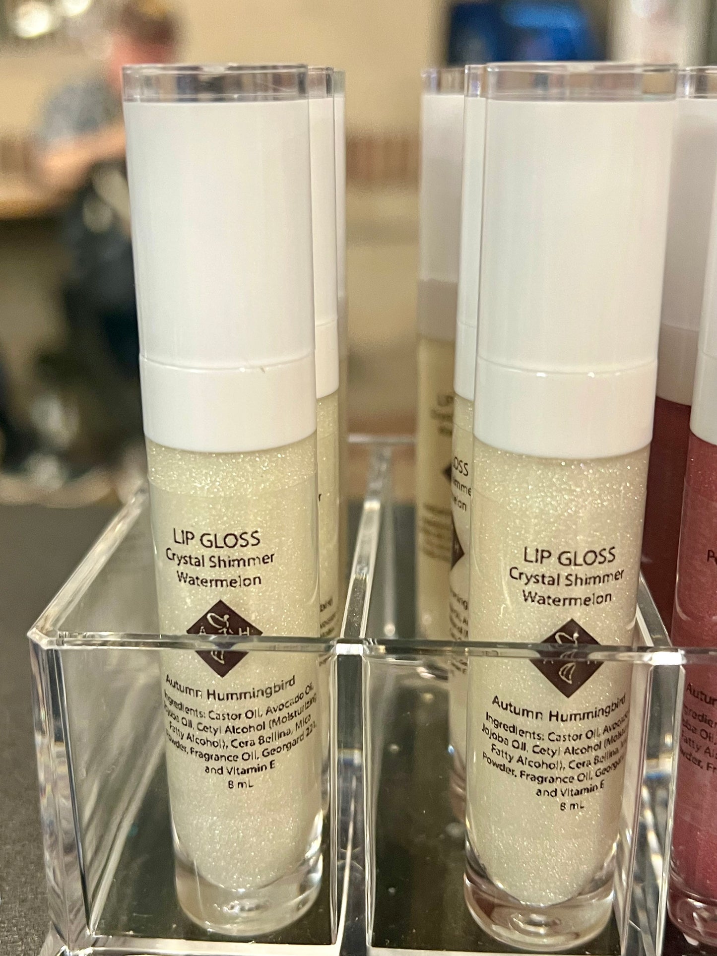 Natural Shimmer Lip Gloss, 2 Options