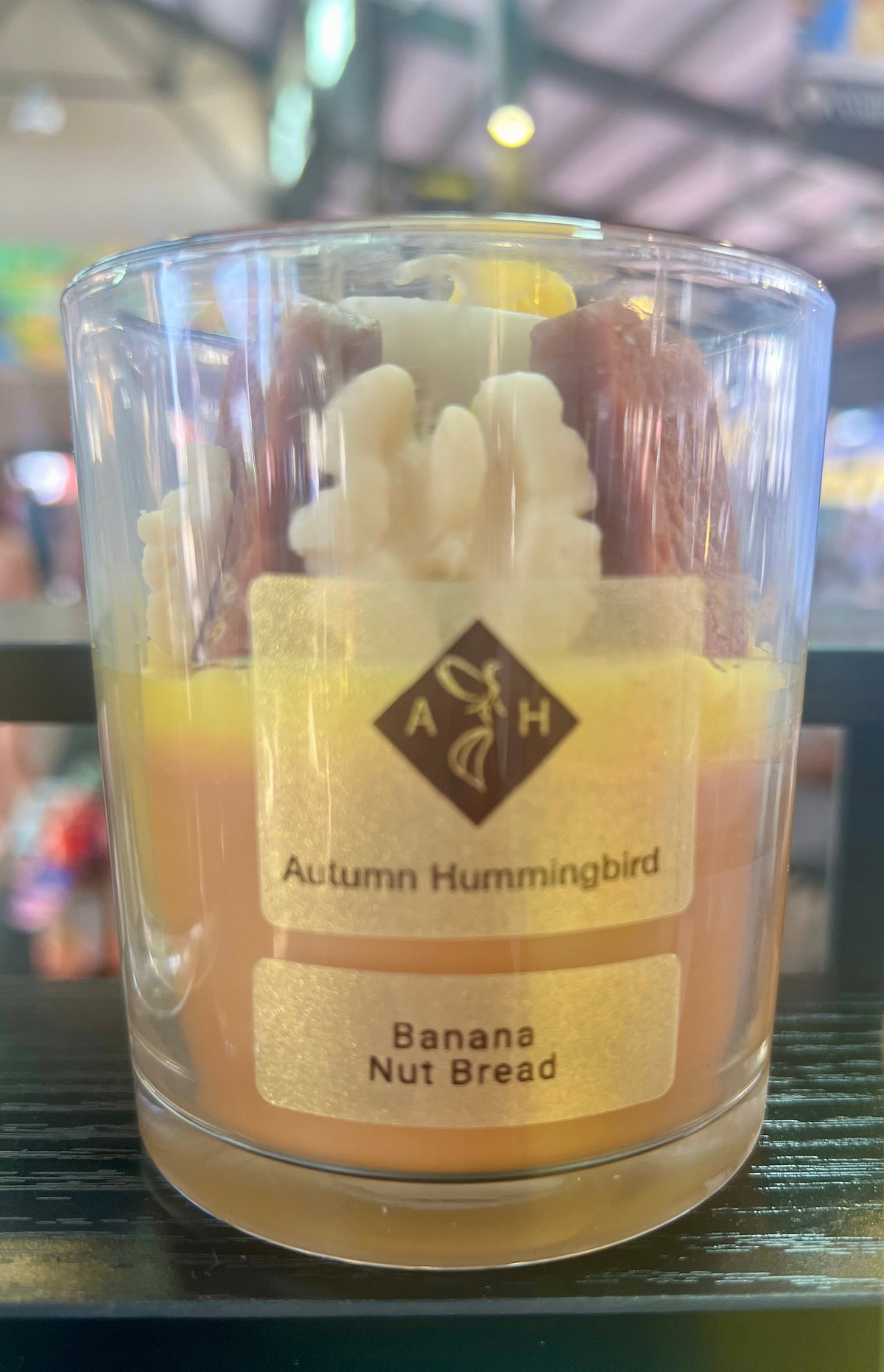 Banana Nut bread Dessert Candle