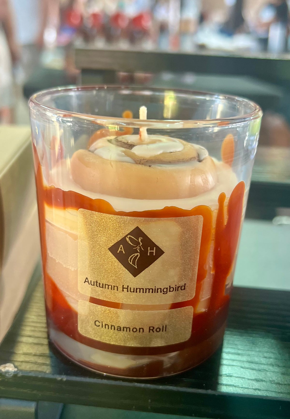 Cinnamon Roll Dessert Candle