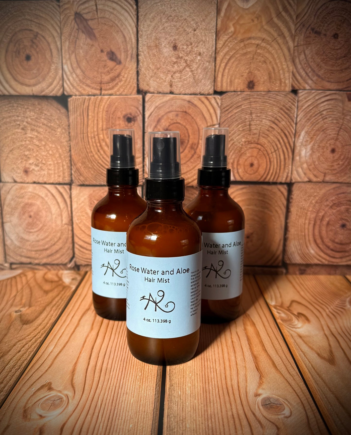 Rose Water and Aloe Hair Mist