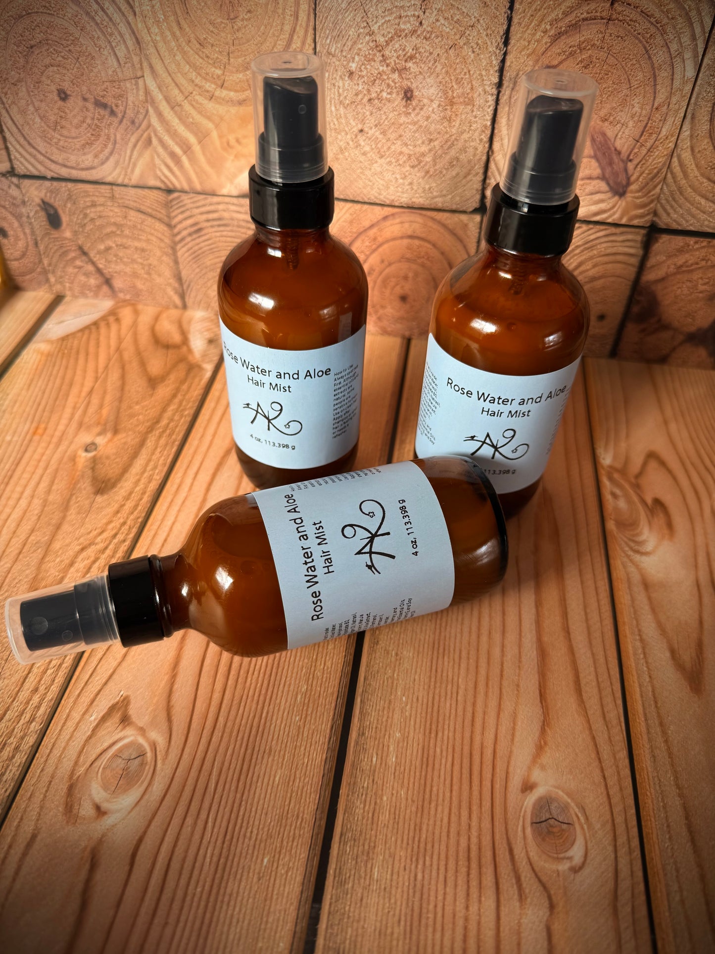 Rose Water and Aloe Hair Mist