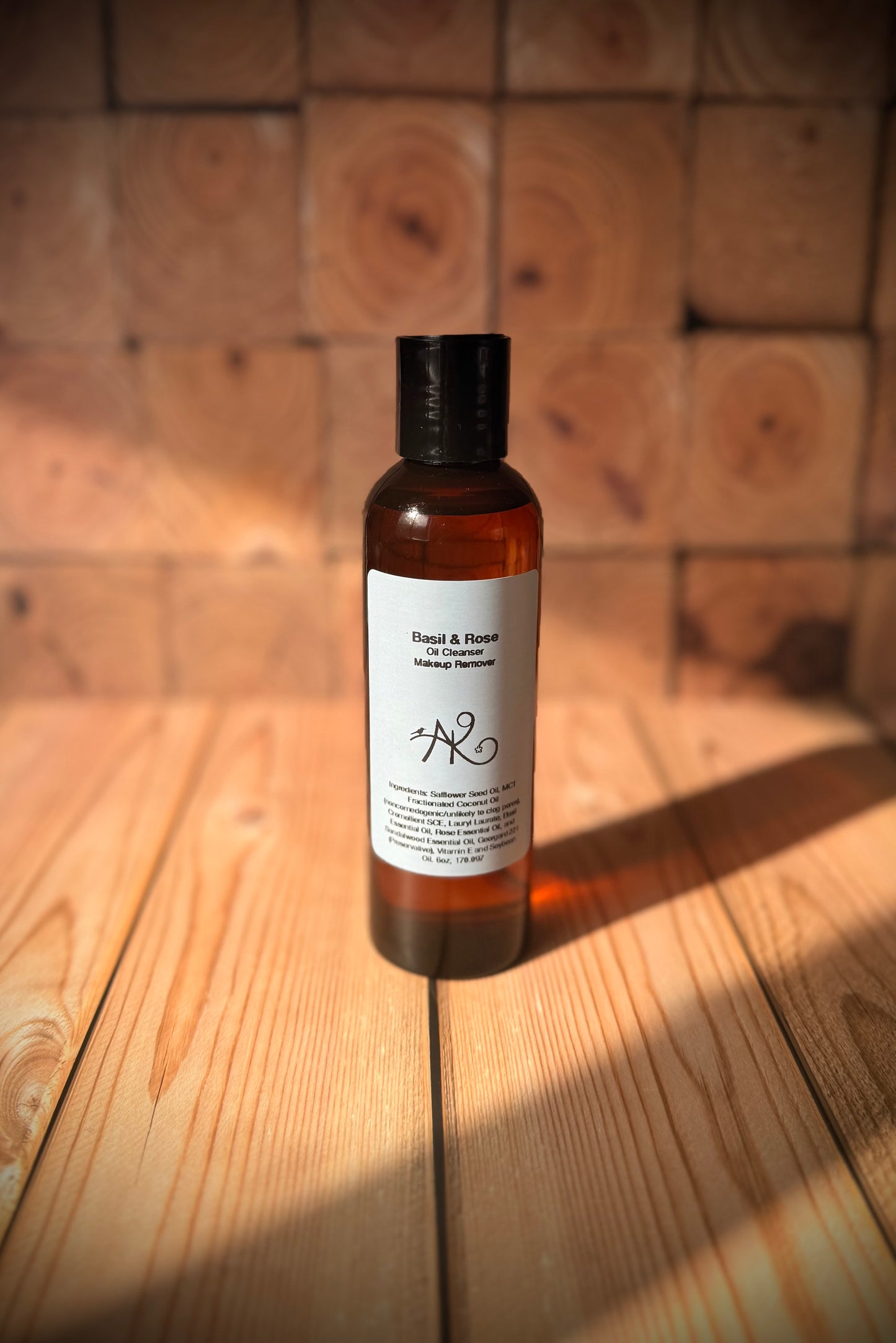Rose and Basil Oil Cleanser - Makeup Remover