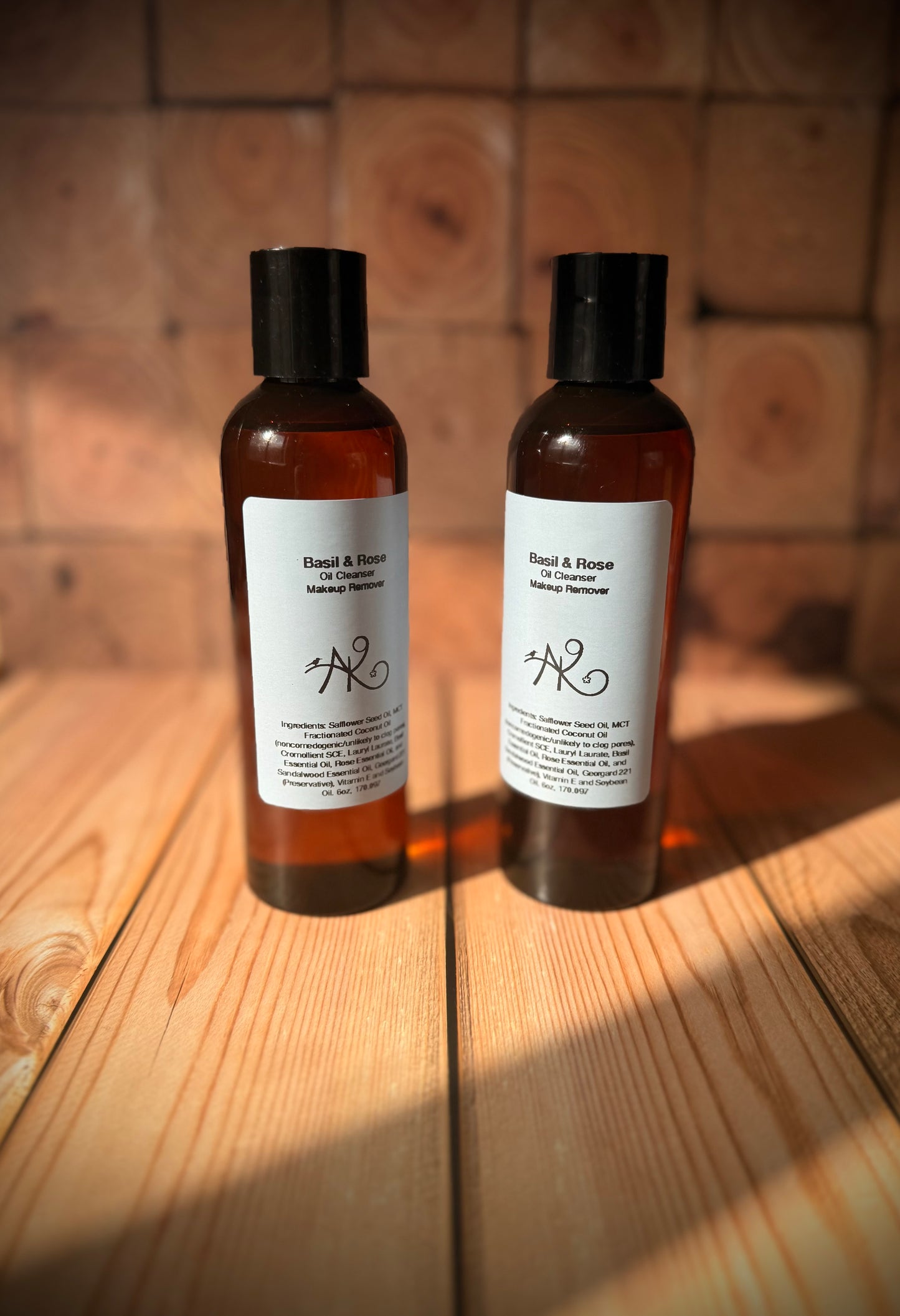 Rose and Basil Oil Cleanser - Makeup Remover