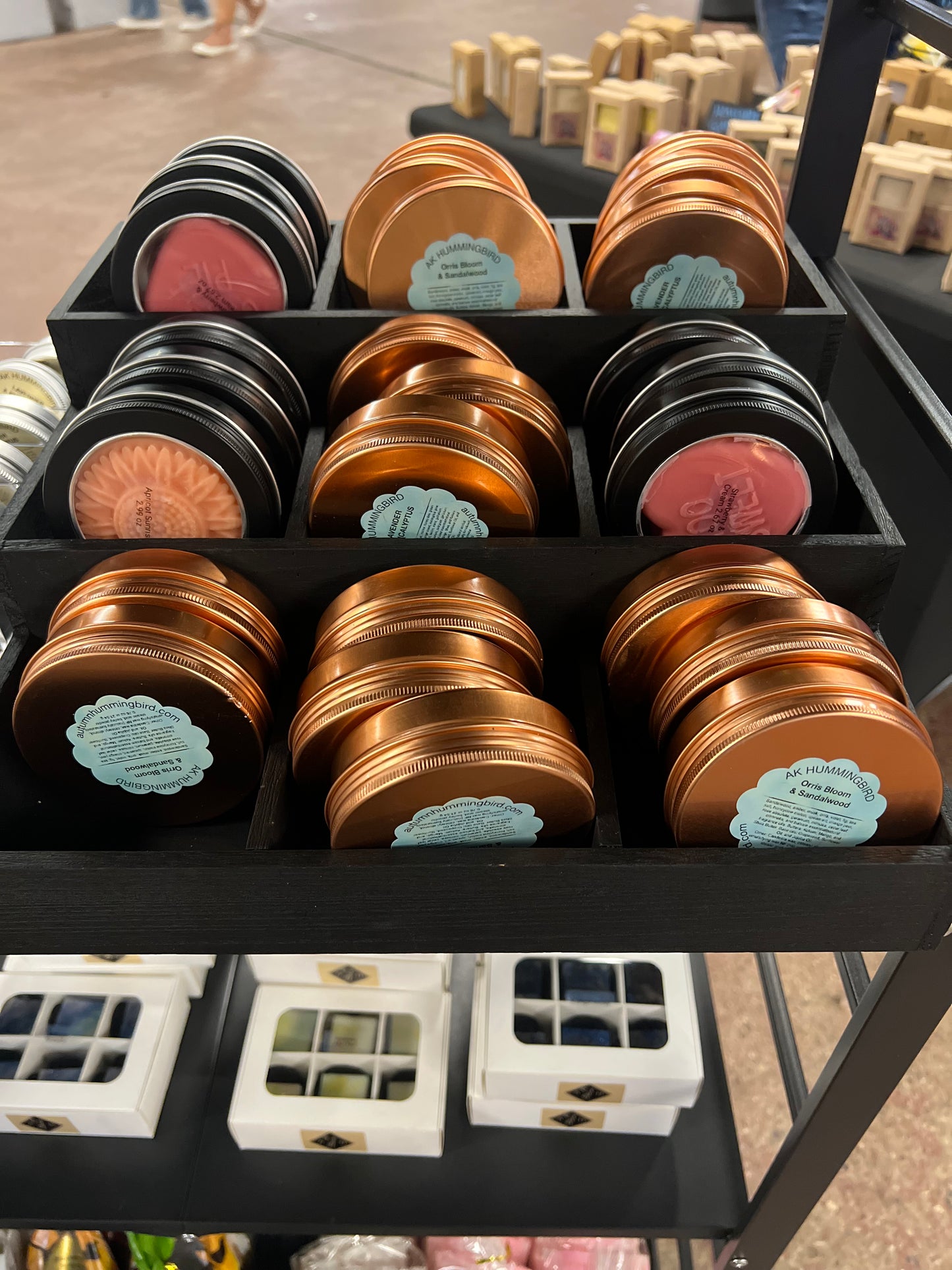 Calming Massage Bar - AK Hummingbird Collection, 5 aromas