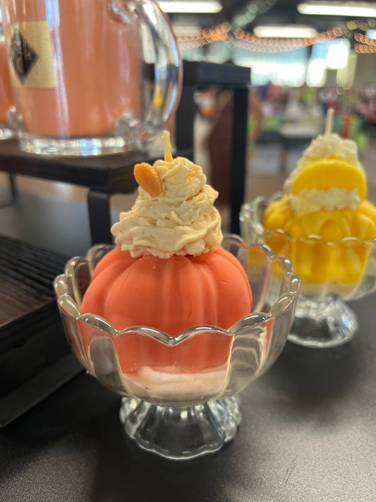 Seasonal Autumn Spice Dessert Candle