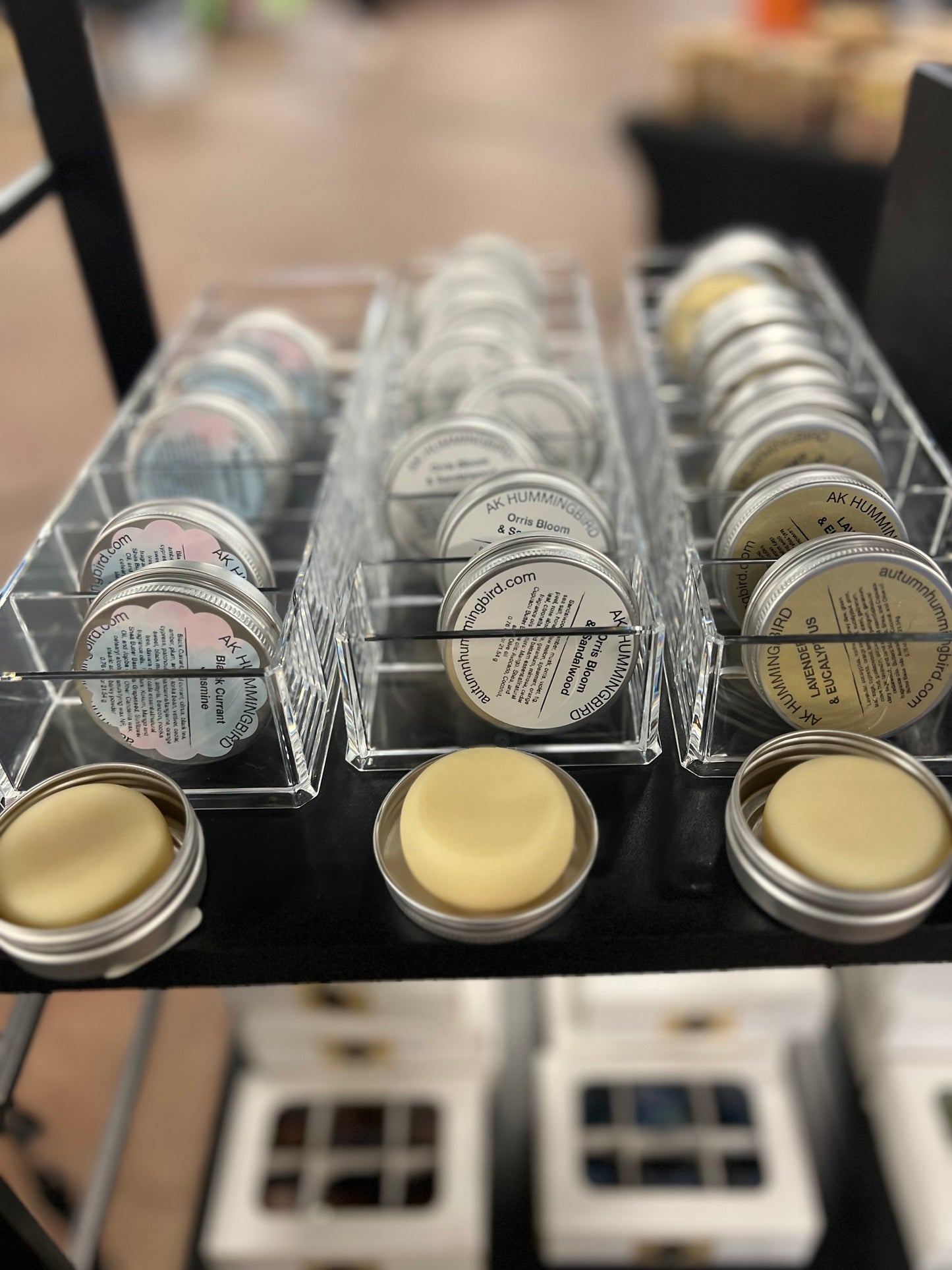 Calming Massage Bar - AK Hummingbird Collection, 5 aromas